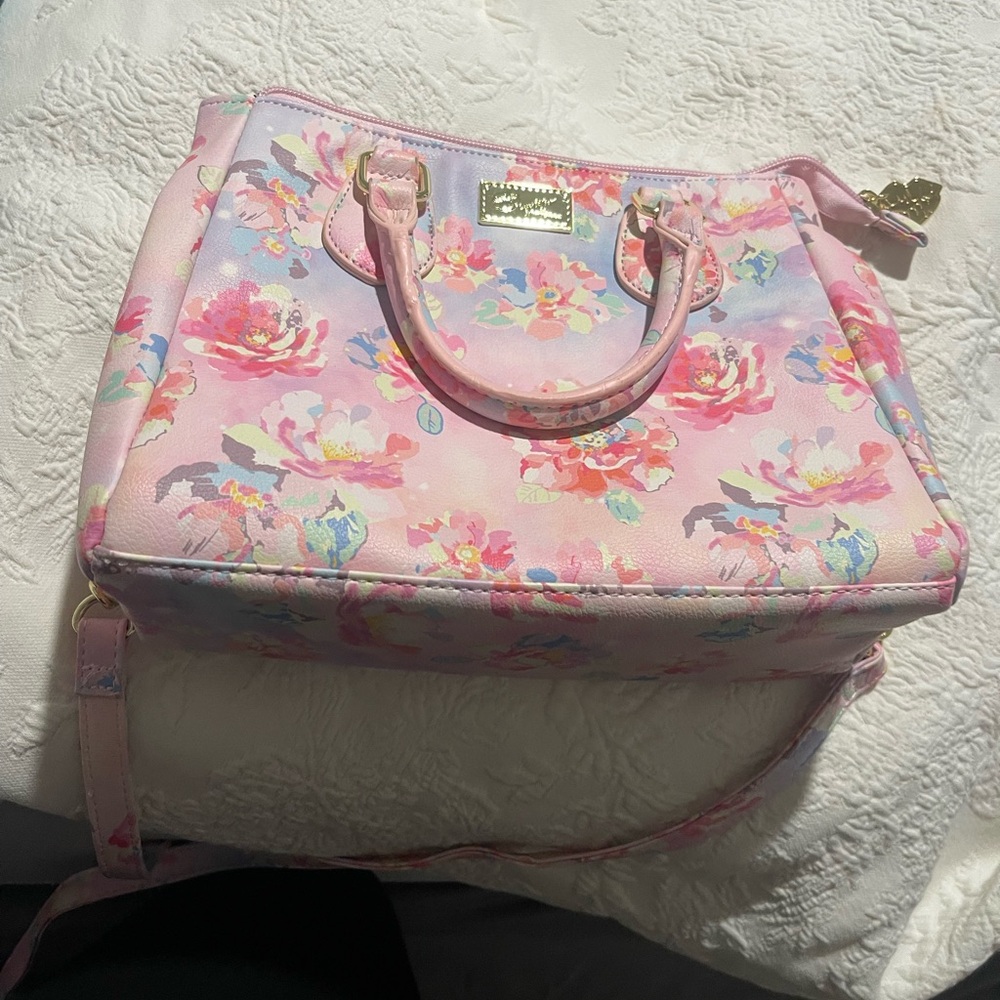 Floral Pink Satchel